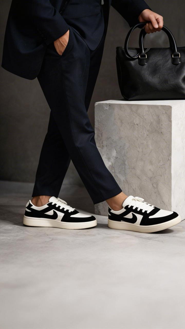 Men’s Classic Sneakers – Black