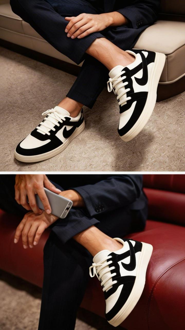 Men’s Classic Sneakers – Black