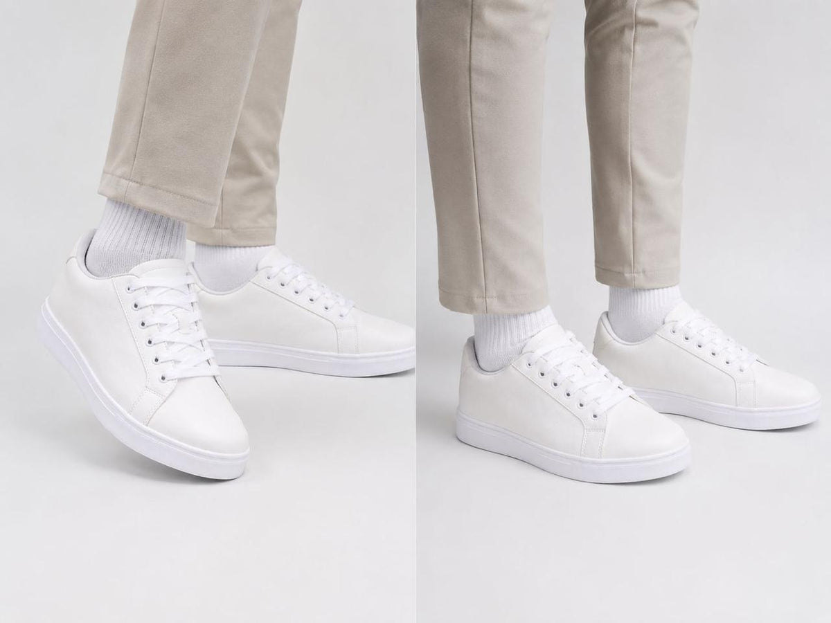 Men’s Classic White Comfort Sneakers